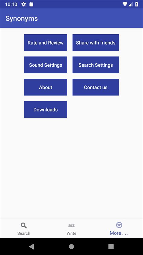 synonyms dictionary app
