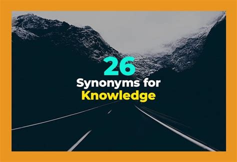 Synonyms Knowledge Production