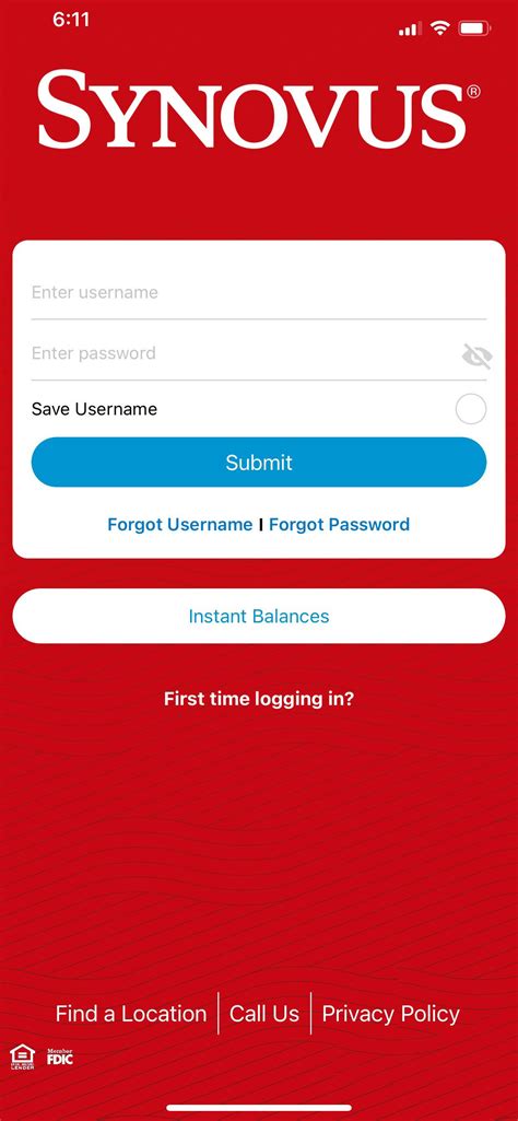 synovus login