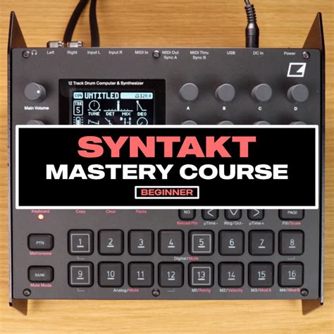 Syntakt Workflow