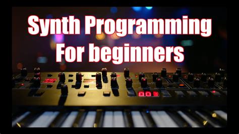 Synth Programmer Definition