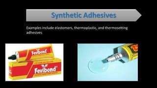 Synthetic Adhesives Examples