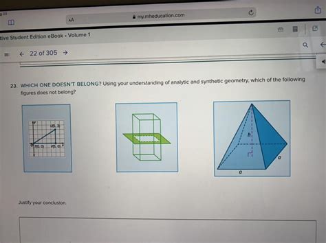 synthetic geometry or analytic geometry