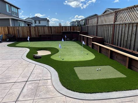 synthetic putting green base material