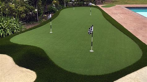 synthetic putting green base material