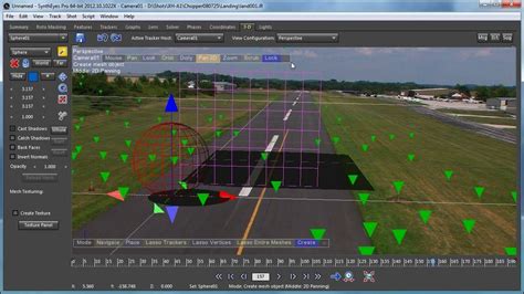 Syntheyes Coordinate System