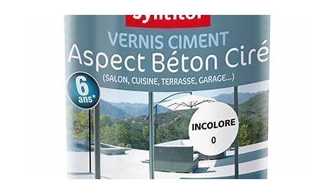 Syntilor Vernis Ciment Aspect Beton Cire Béton Extérieur/Intérieur