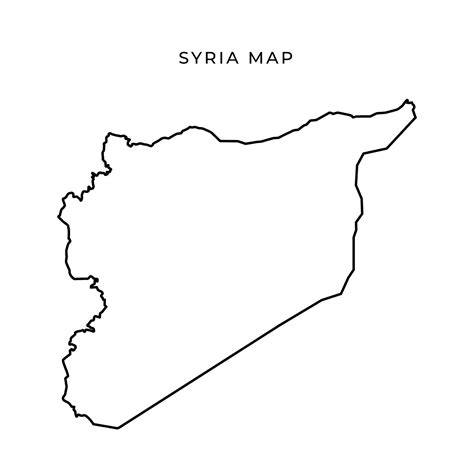 Syria Map Template Syria Map Printable