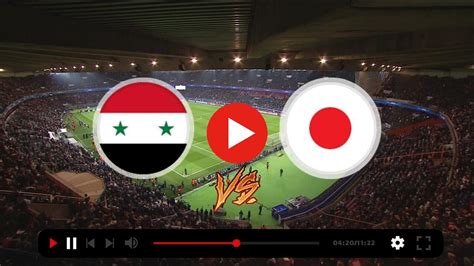 syria vs japan live stream