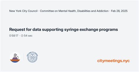 Syringe Exchange Programs Nyc