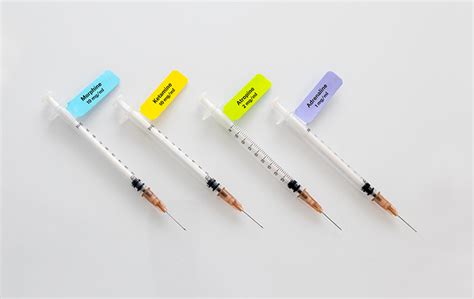 Syringe Medication Label
