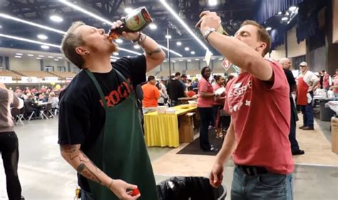 Syrup Drinking Contest