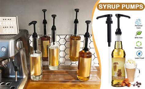 Syrup For Coffee With Pump