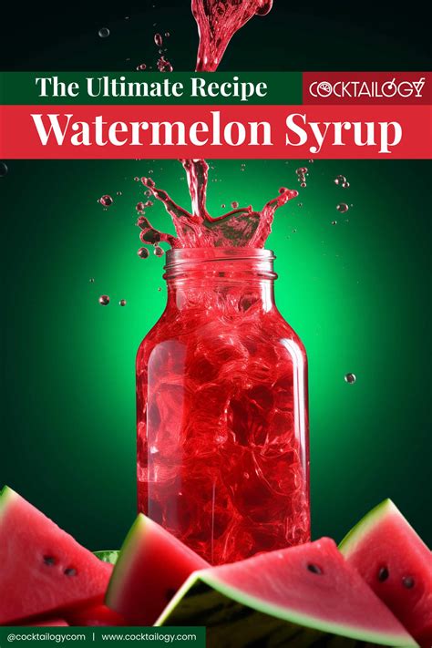 Syrup Watermelon