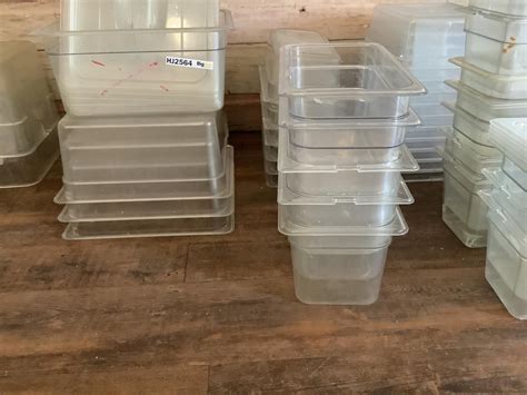 Sysco Plastic Containers