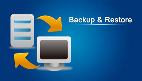system backup and restore