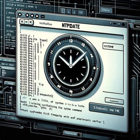 System Clock Linux Terminal
