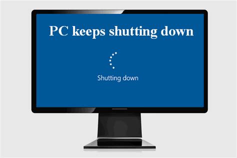 System Keeps Shutting Down Itself