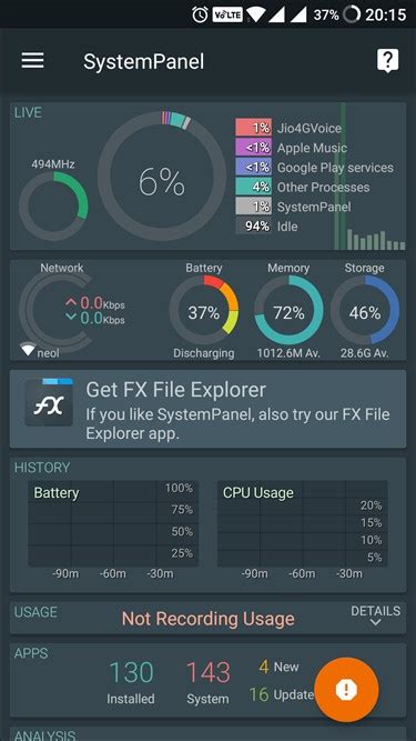 System Monitor Android