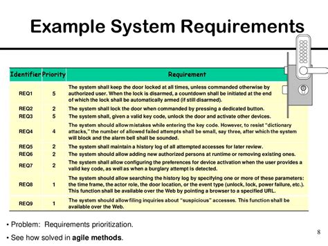 system requirements examples in software engineering