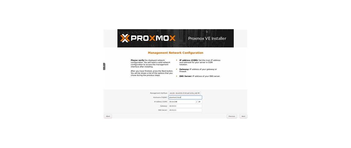 System Requirements for Proxmox Installation
