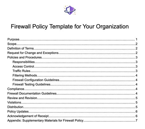 System Services Firewall Policy Modify