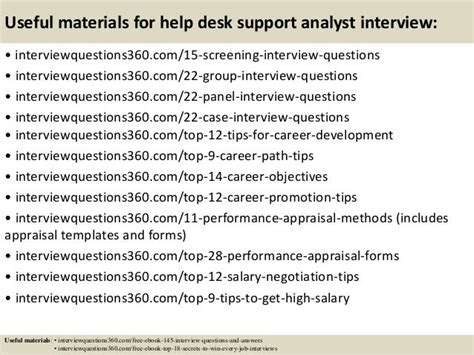 system support analyst interview questions and answers