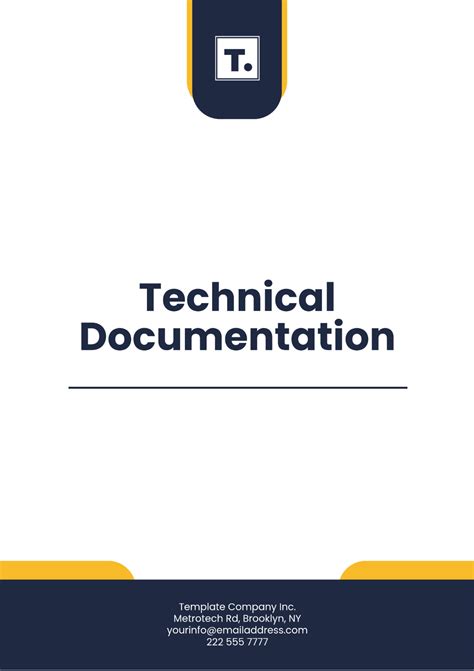 system technical documentation template