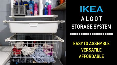ALGOT Wall upright/shelves/rod IKEA