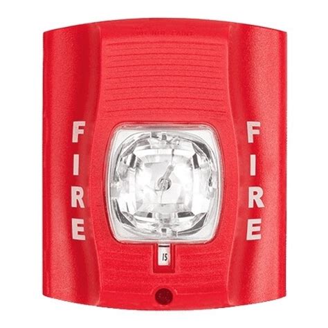 System Sensor SRP Red Strobe Fire Alarm Max