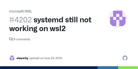 systemd not working wsl2
