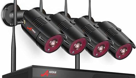 Systeme De Videosurveillance A Distance SNNCE Kit PoE NVR Sécurité Système