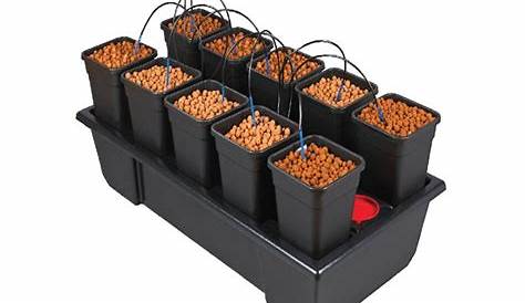 Nutriculture Wilma small wide 10 pots complet 6L