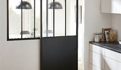 Systeme Pour Porte Coulissante Castorama Atelier Noire 83cm + Système En Applique