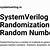 systemverilog randomize with constraint