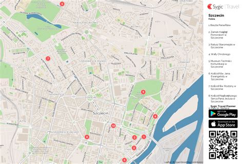 Large Szczecin Maps for Free Download and Print HighResolution and