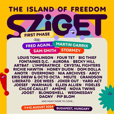 sziget festival lineup