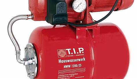 T.I.P. Spezial-Hauswasserwerk HWW AP 2800 Ansaugung bis 20 m
