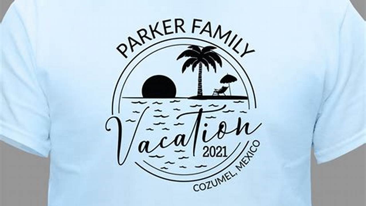 Discover Unforgettable Family Vacation T-Shirt Design Ideas