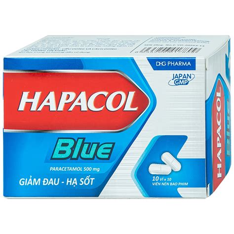 tác dụng của hapacol