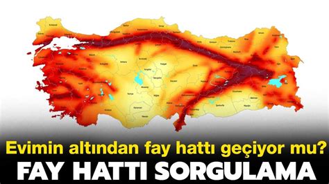türkiye fay haritası 2024