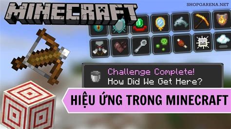 tất cả các hiệu ứng trong minecraft