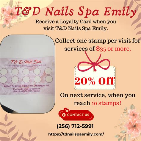 t d nails and spa