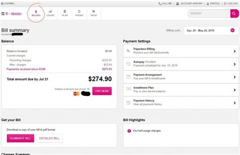t mobile account payment