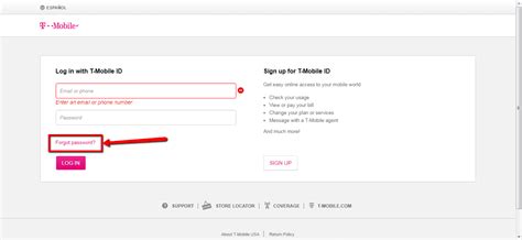 t mobile business login