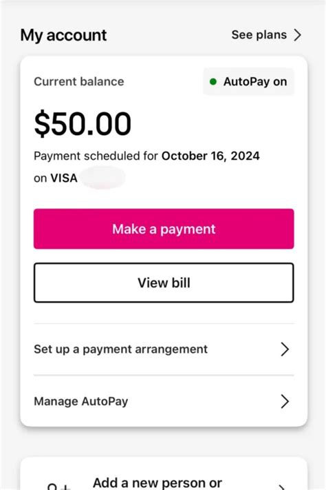 T Mobile Wireless Internet Bill Pay