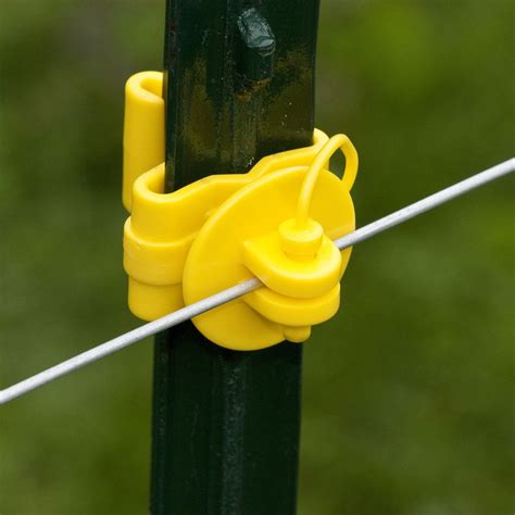 t post fence insulators