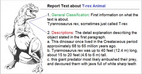 t rex examples
