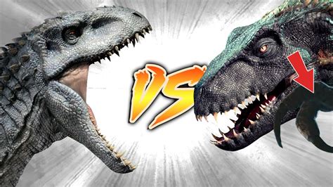 t rex vs indominus rex who would win