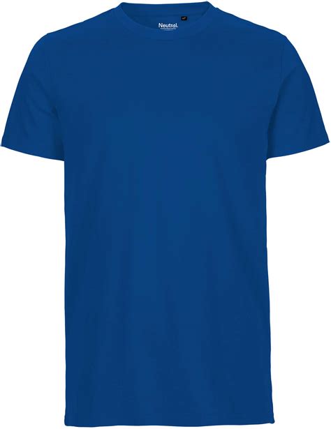 t shirt herren blau